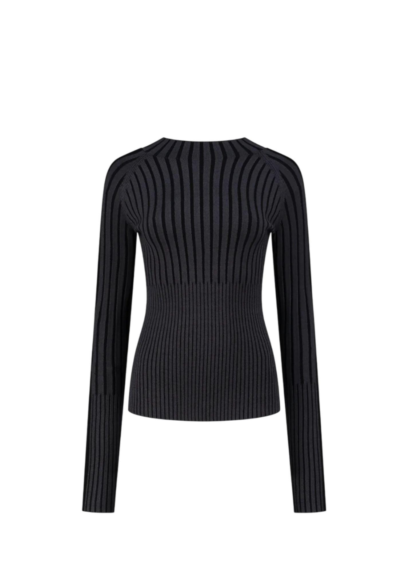 Lore Knit Top-Grey