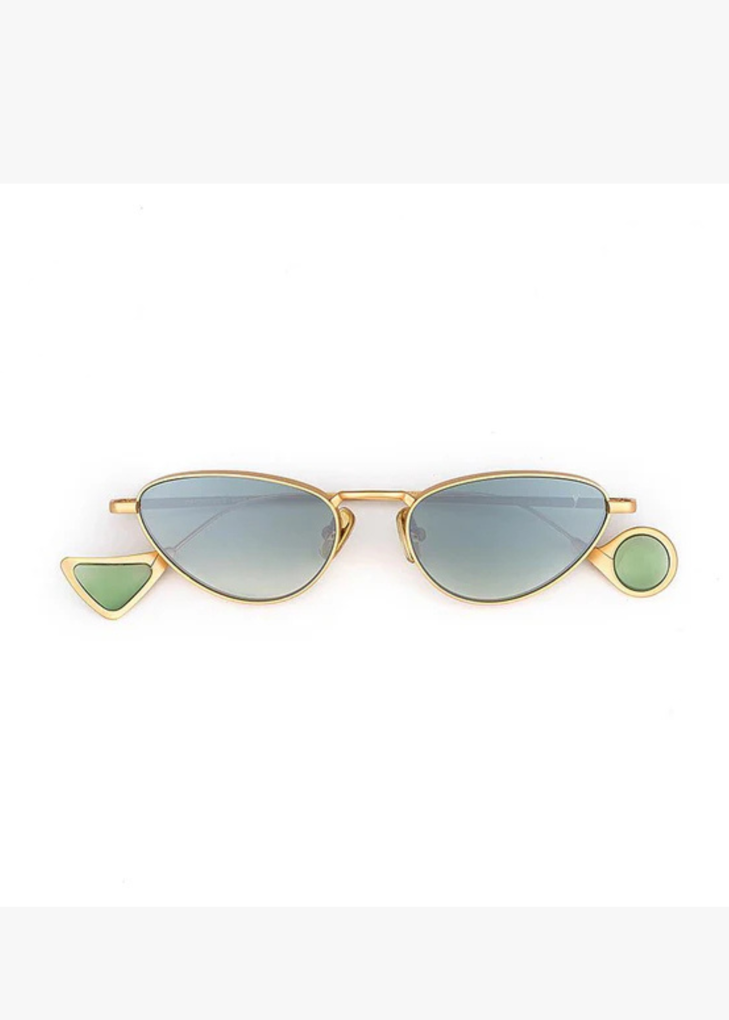Alameda-Gold Matte/Green