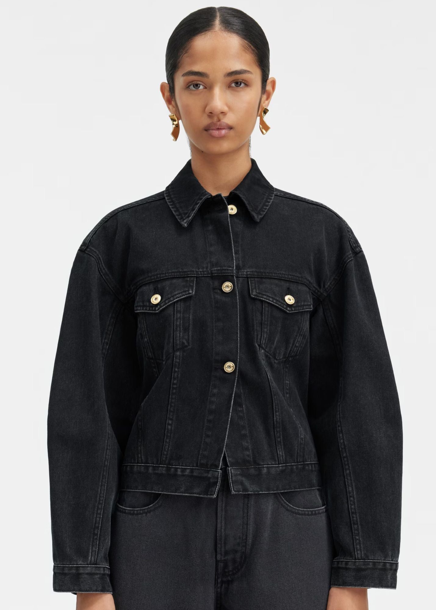 The Nimes jacket-Black-Women