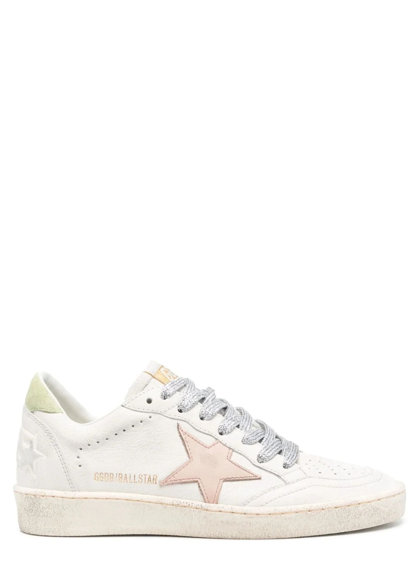 Ball Star Sneakers-White/Pink
