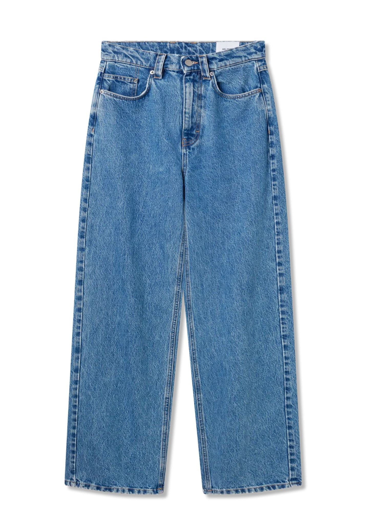 Sly Mid Rise Jeans-Mid Blue