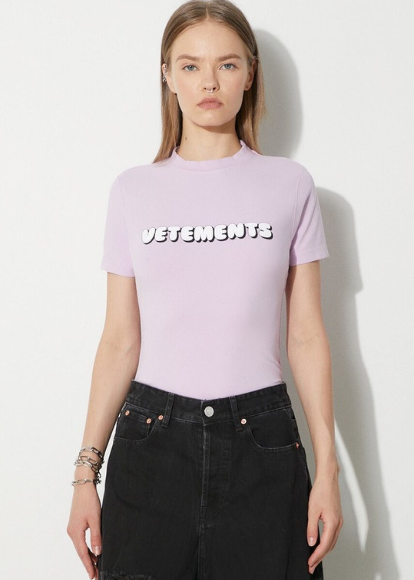 Sisley Bubble Gum T-Shirt-Purple