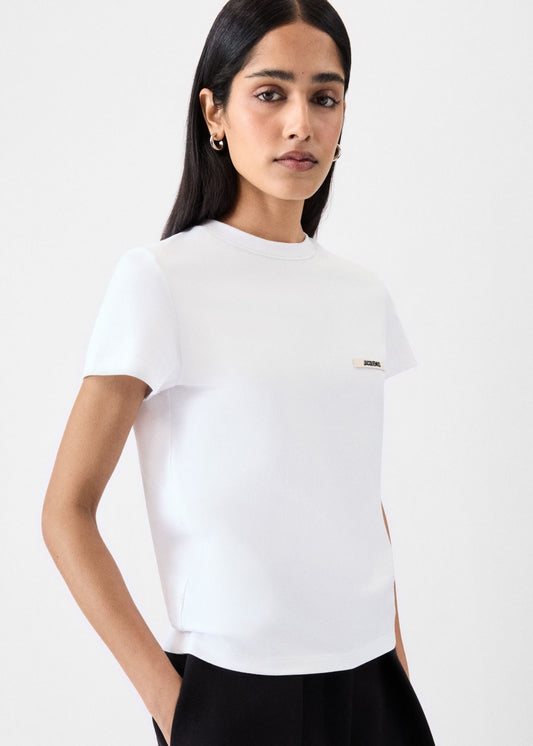 Gros Grain MC T-Shirt-White