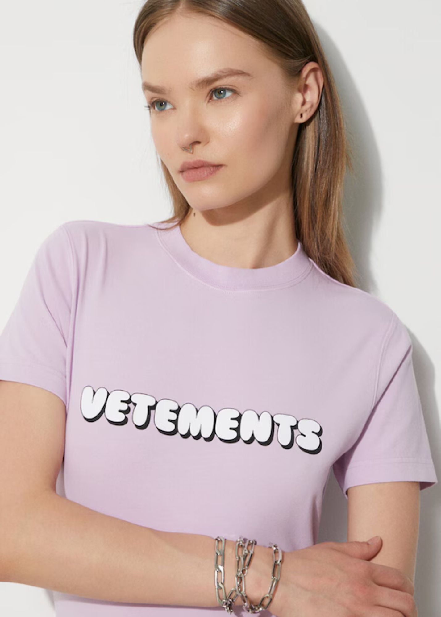 Sisley Bubble Gum T-Shirt-Purple