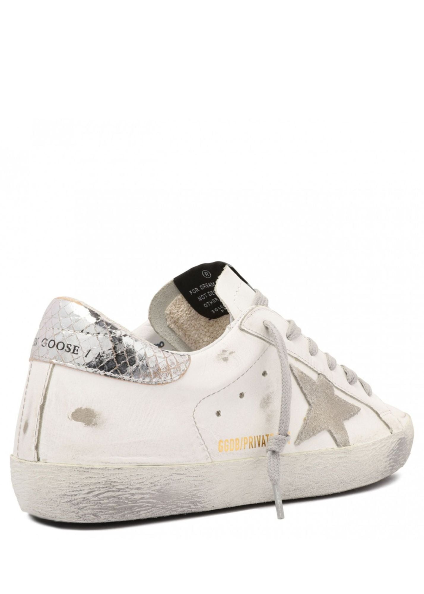 Super Star Leather-White/Gold-Women