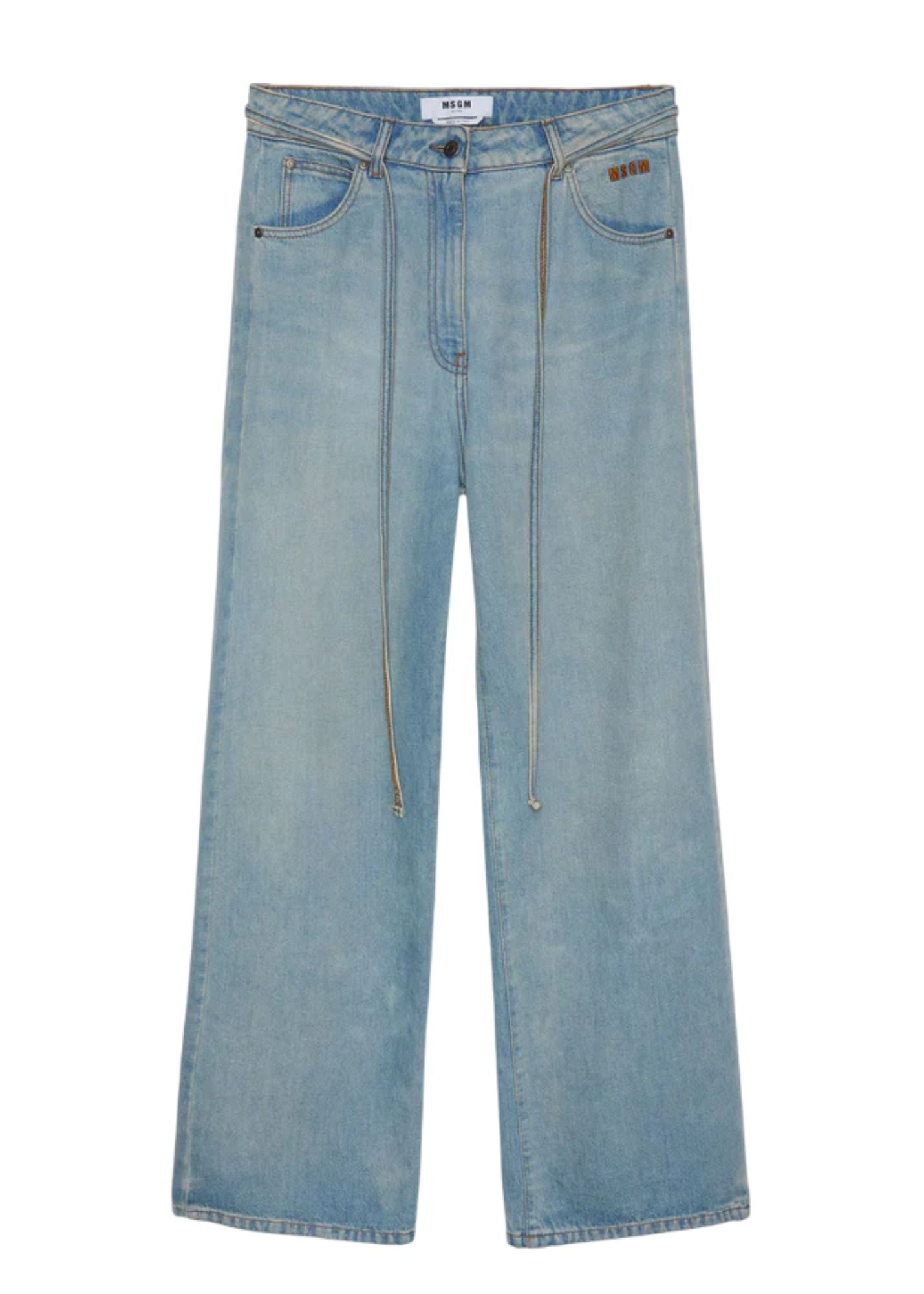 Wide Leg Trouser-Sky Blue-Women