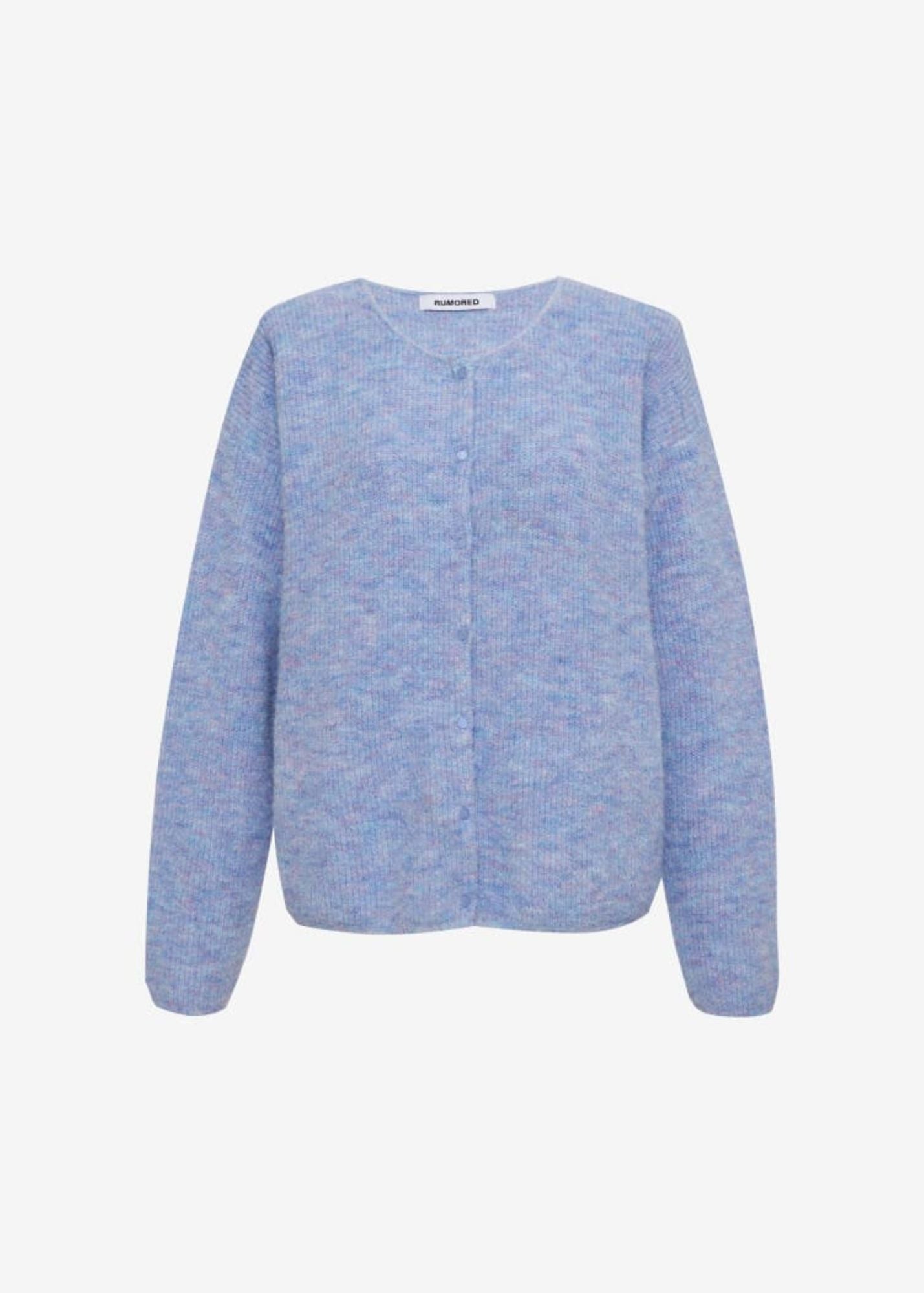 Newport Cardigan-Blue Heather