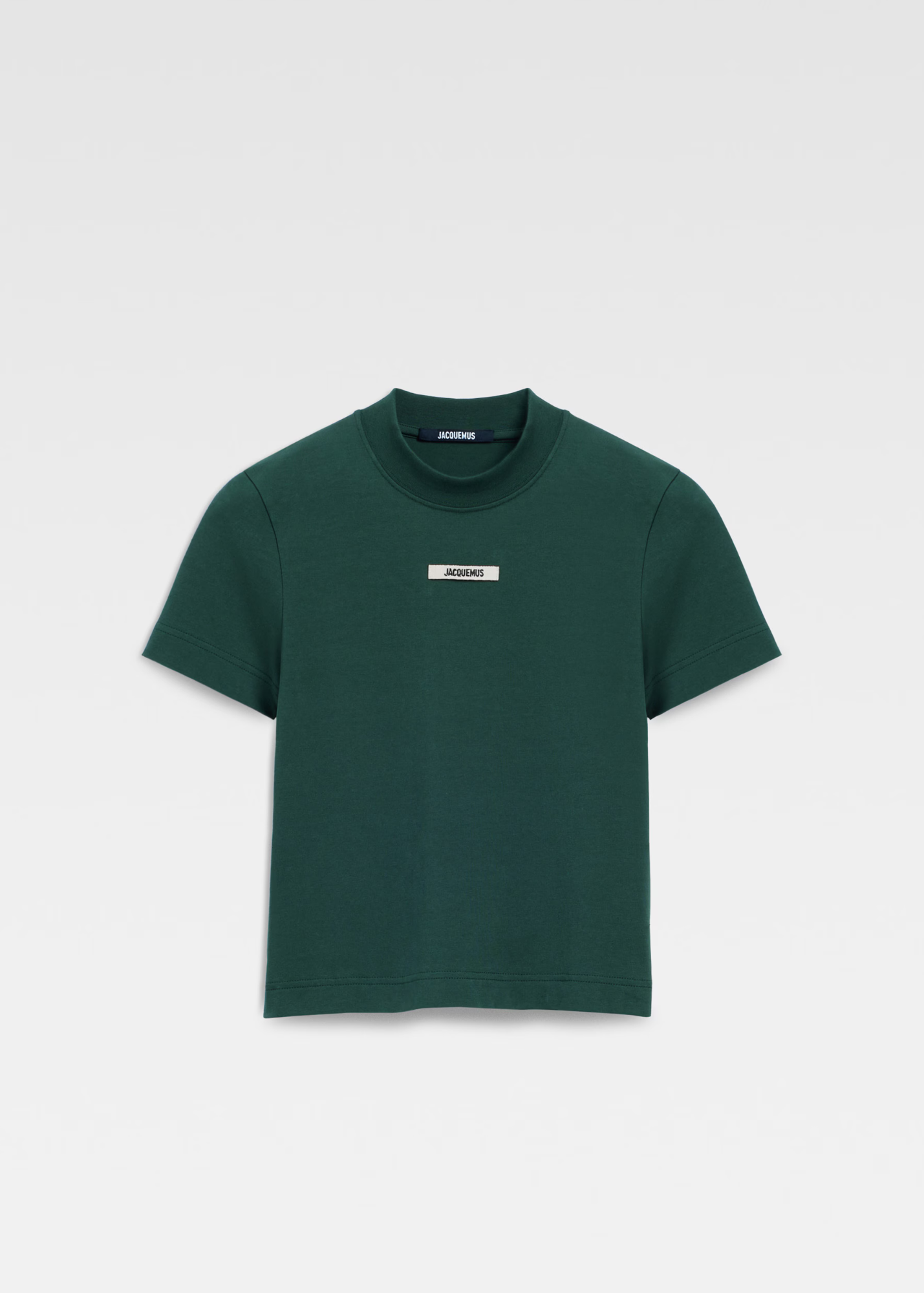 Gros Grain T-Shirt-Drak Green