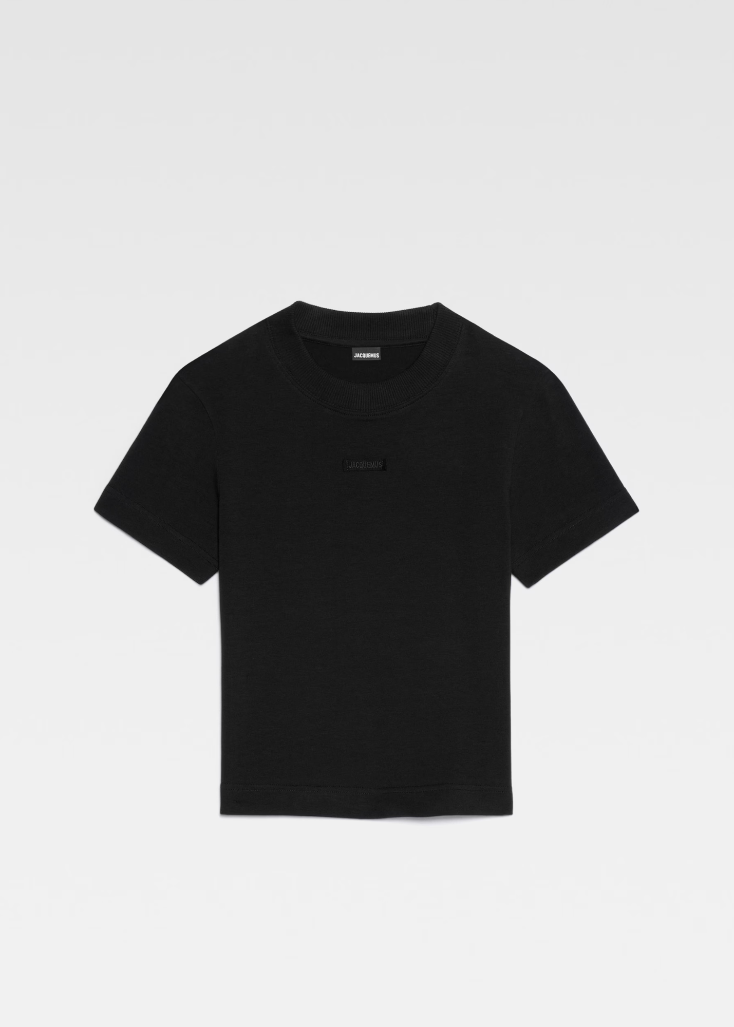Gros Grain T-Shirt-Black