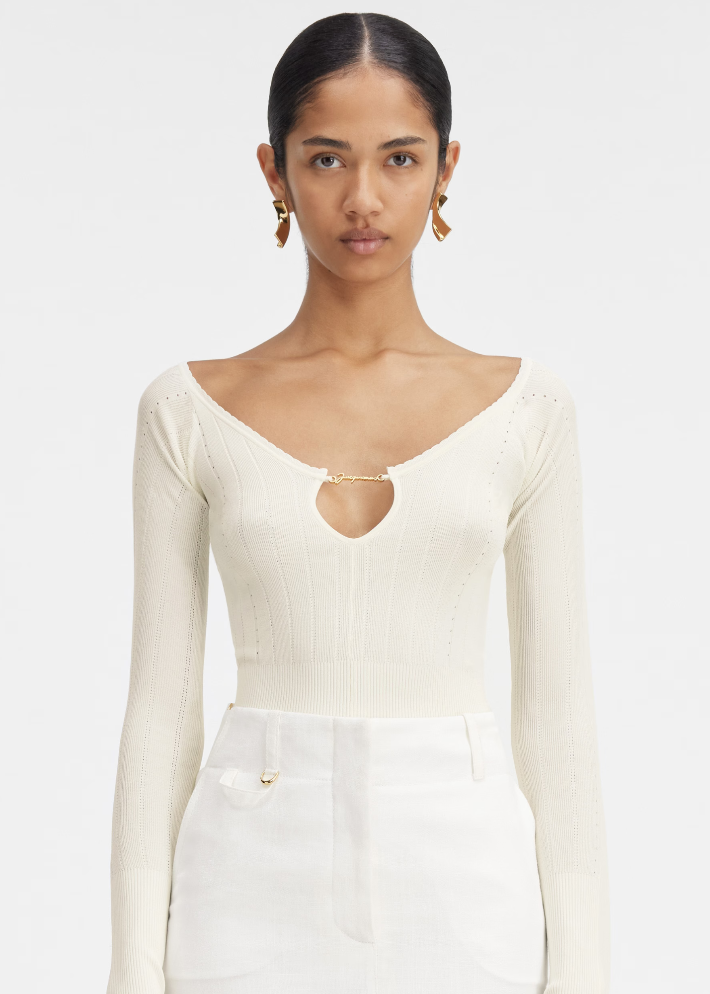 The Pralu Top-Offwhite