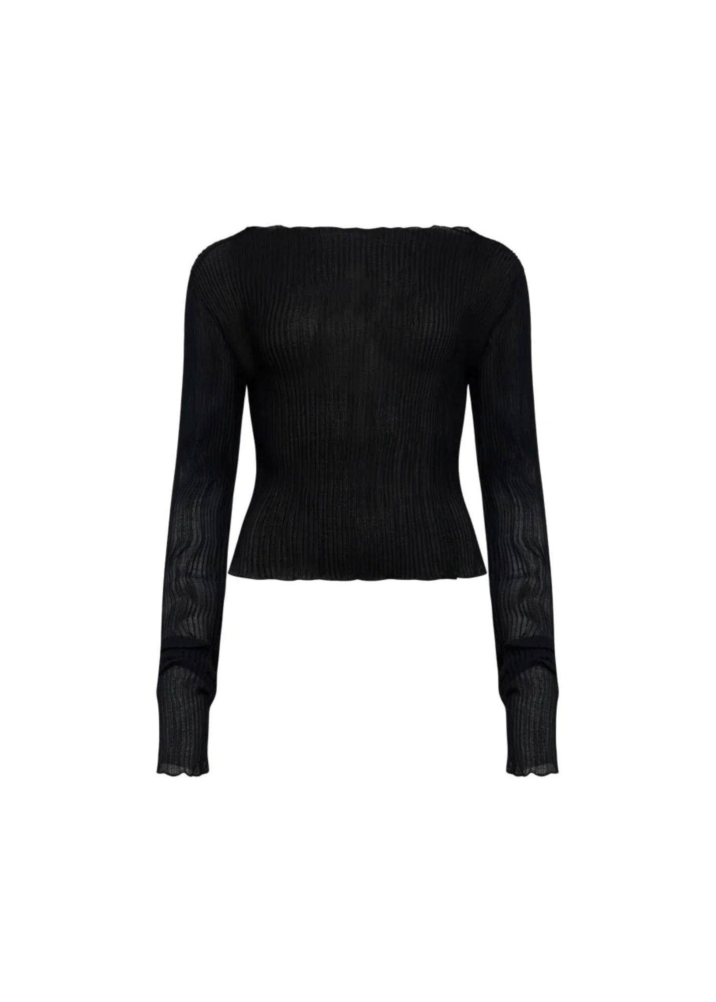 Ford Long Sleeve Top-Onyx