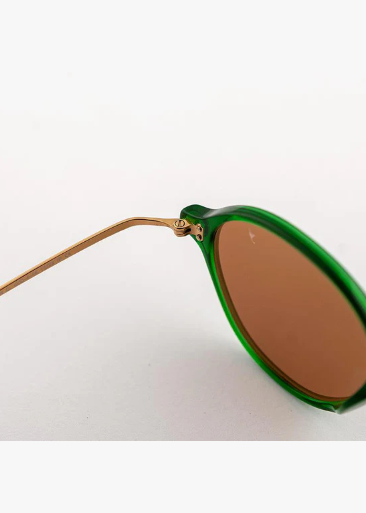 Elizabeth-Transparent Green/Bronze