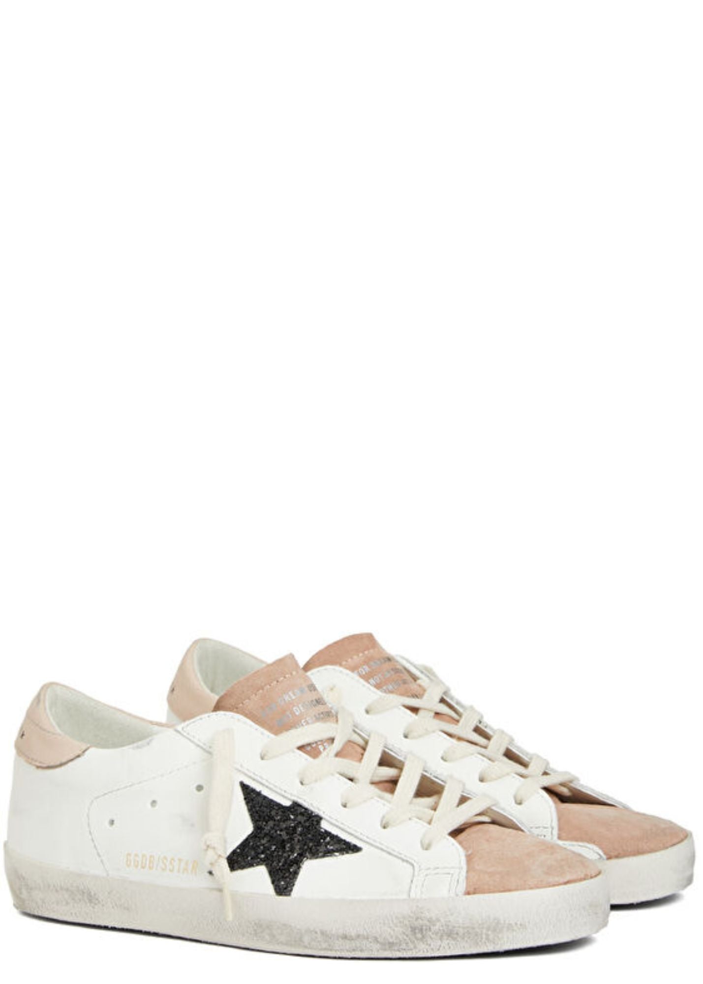 Super Star Leather-White/Pink-Women