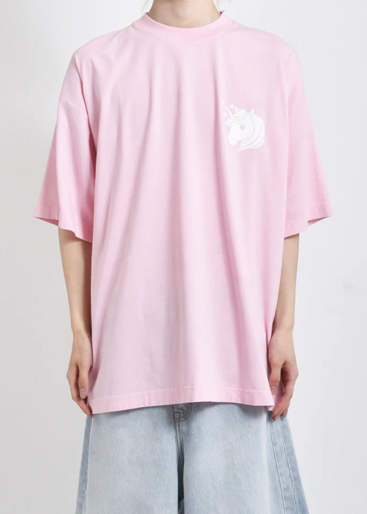 Glitter Unicorn T-Shirt-Pink