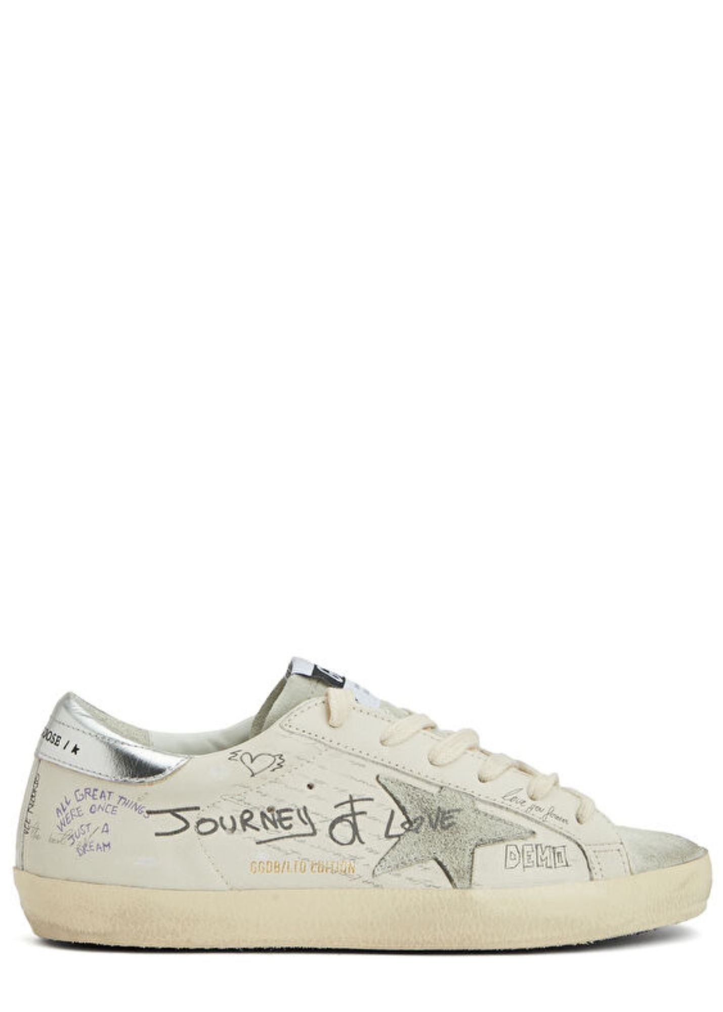 Super Star Leather Sneaker-White-Women