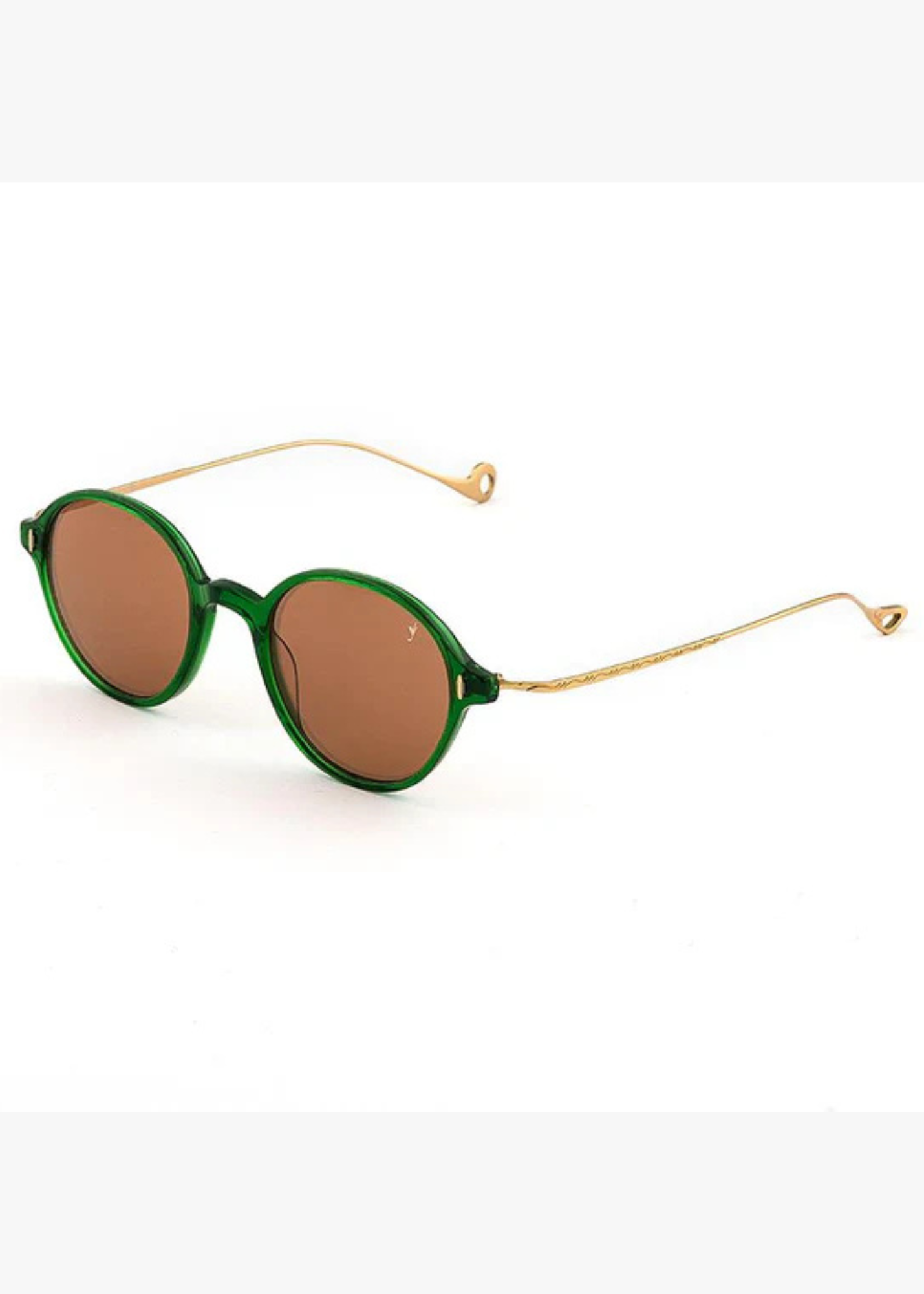 Elizabeth-Transparent Green/Bronze