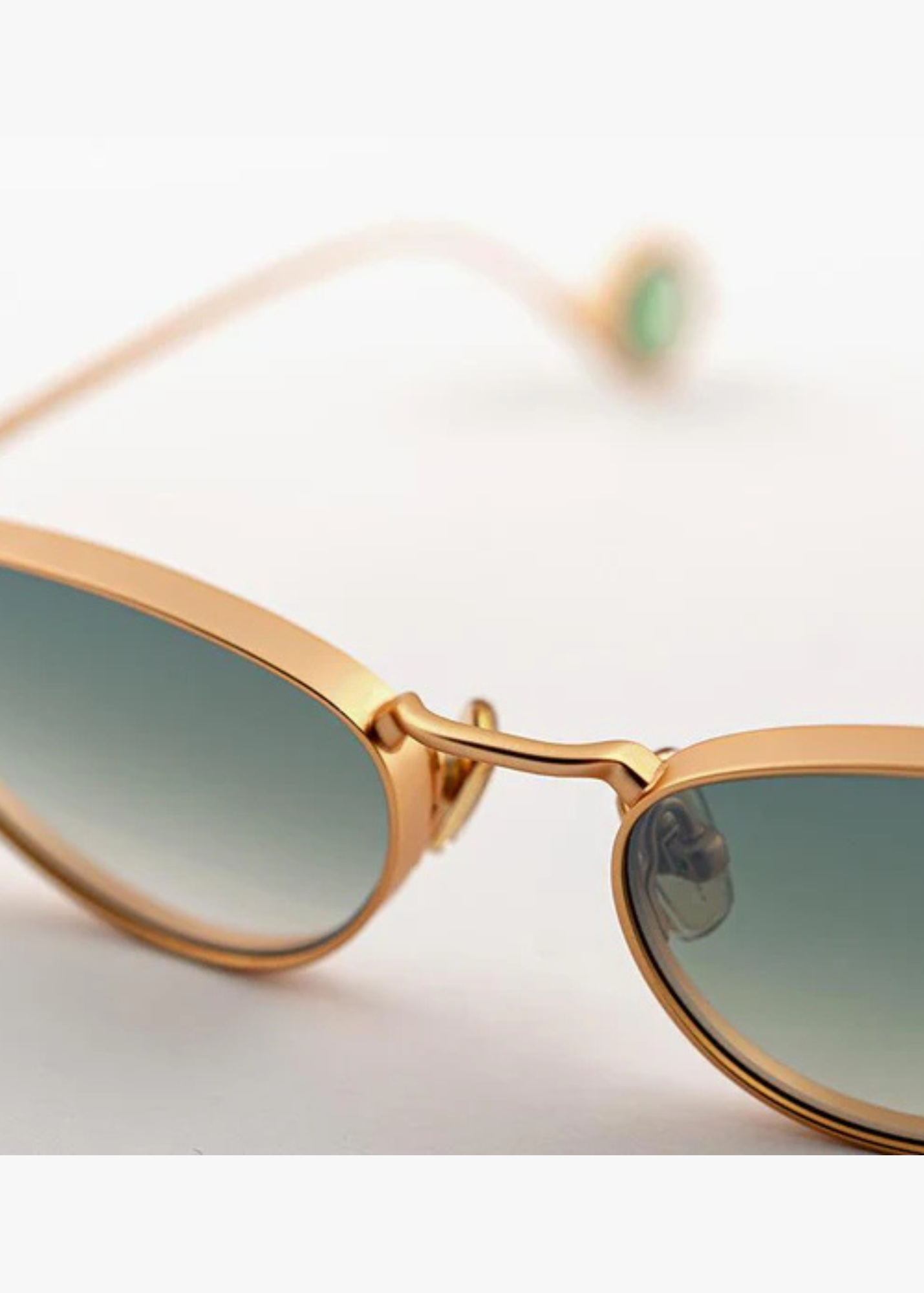 Alameda-Gold Matte/Green