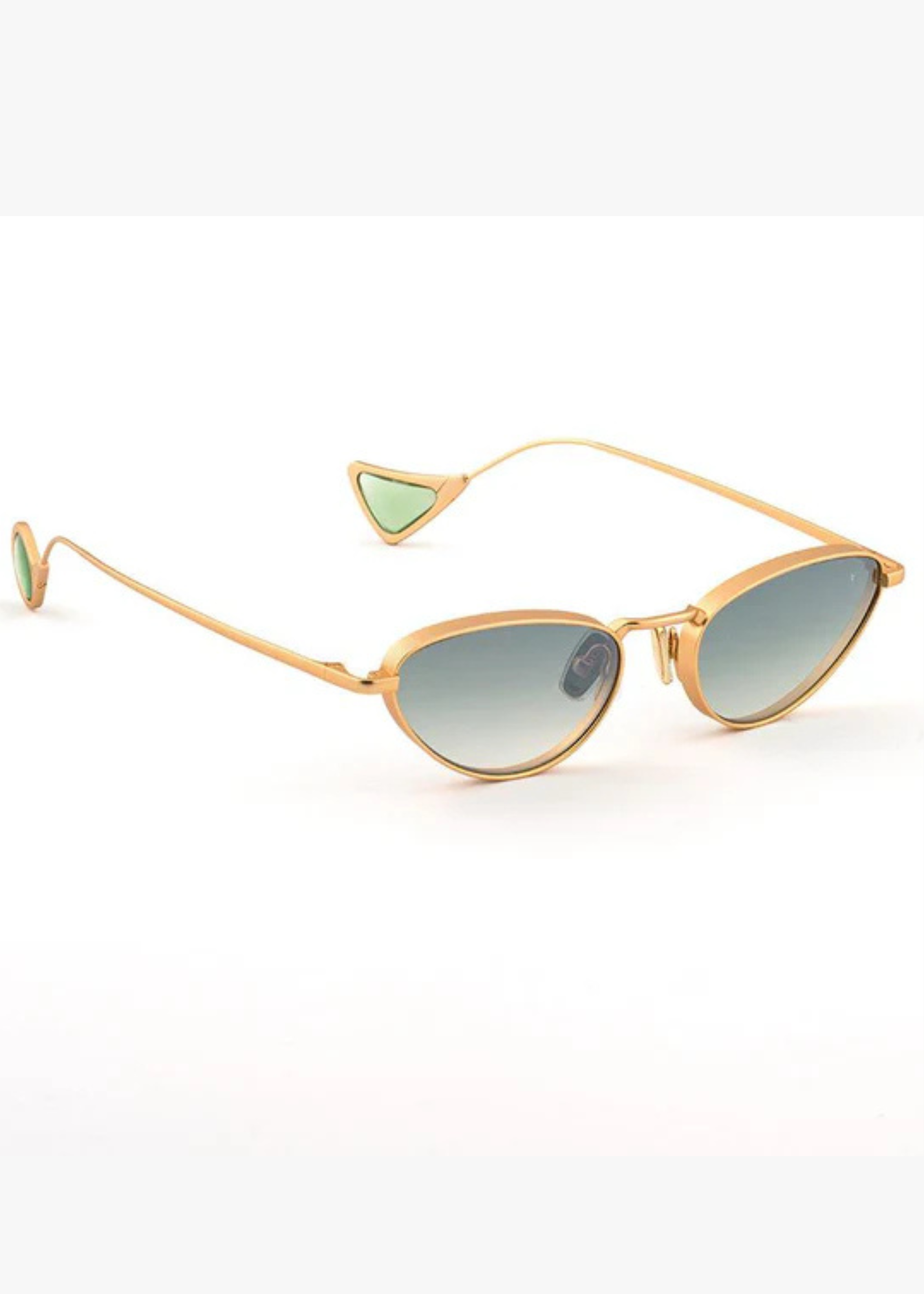 Alameda-Gold Matte/Green