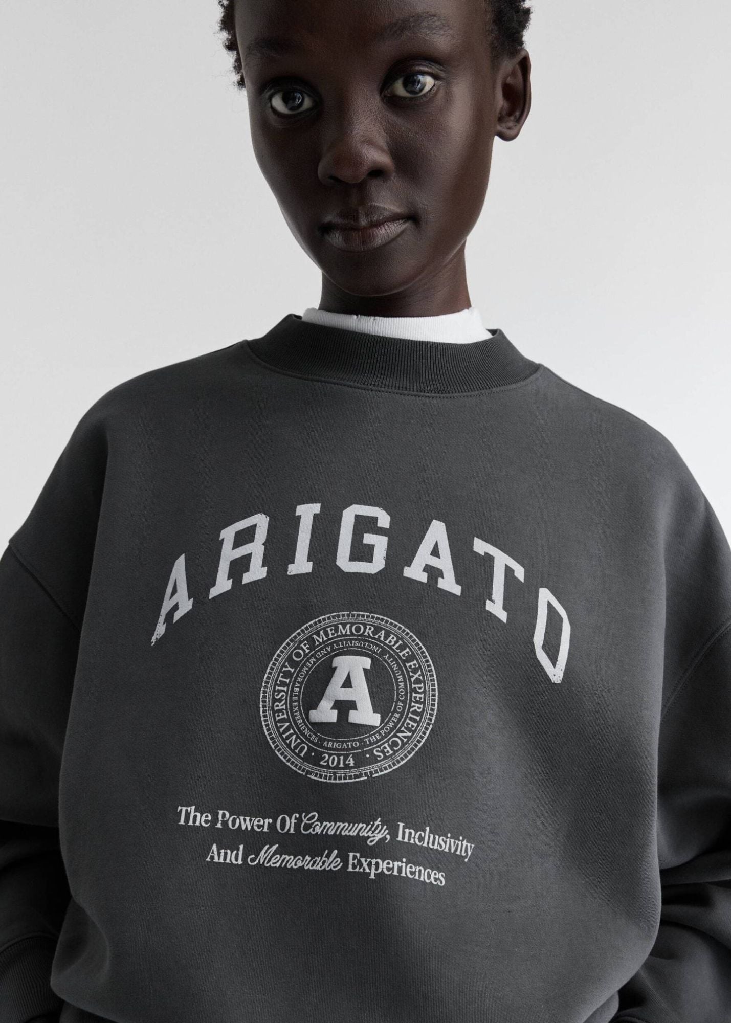 University Sweatshirt-Dark Grey