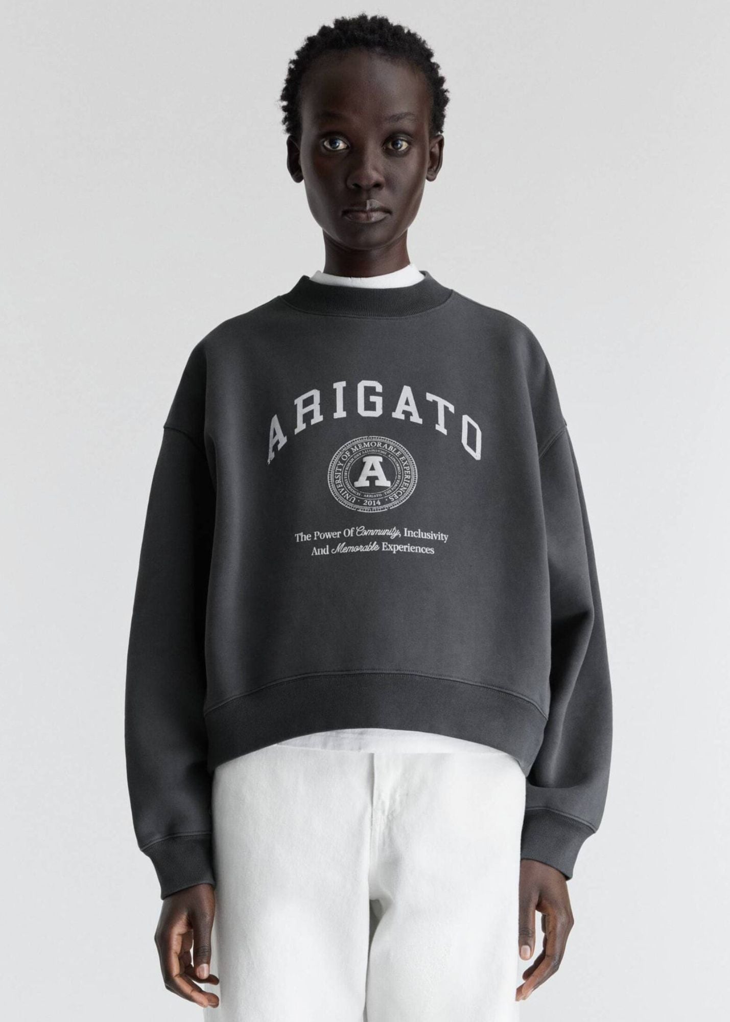 University Sweatshirt-Dark Grey