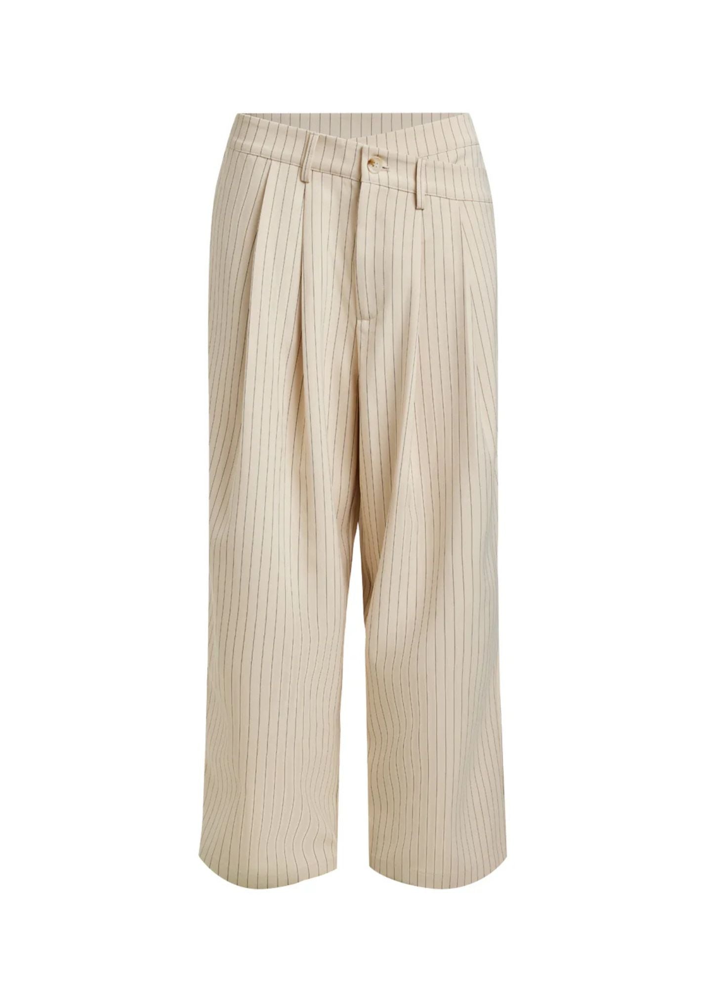 La Mesa Pant-Cream Pinstripe