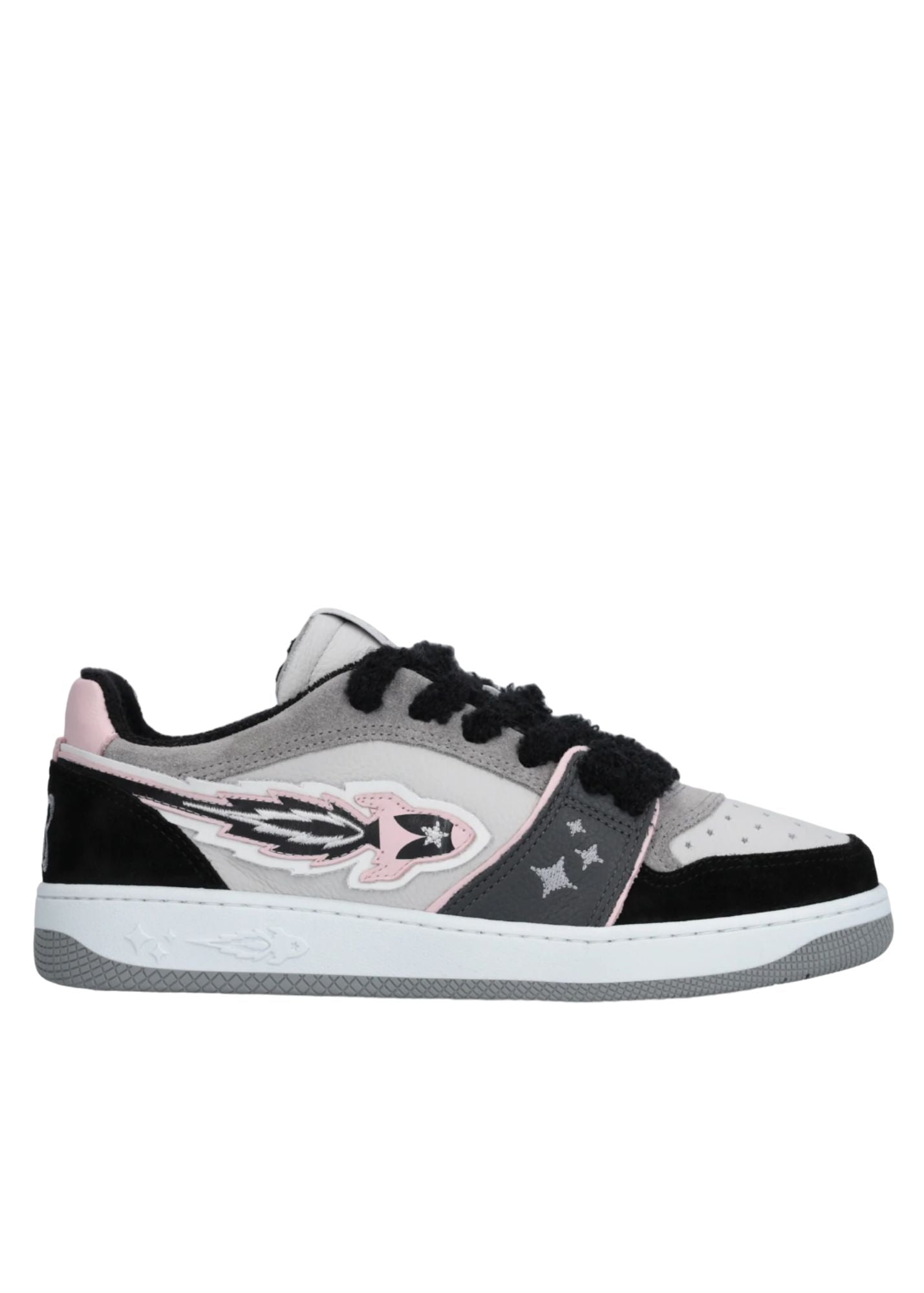 Ej Egg Rocket sneaker-Black And Pink