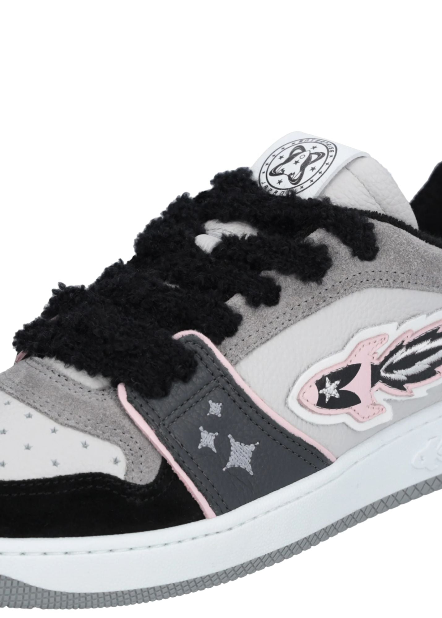 Ej Egg Rocket sneaker-Black And Pink