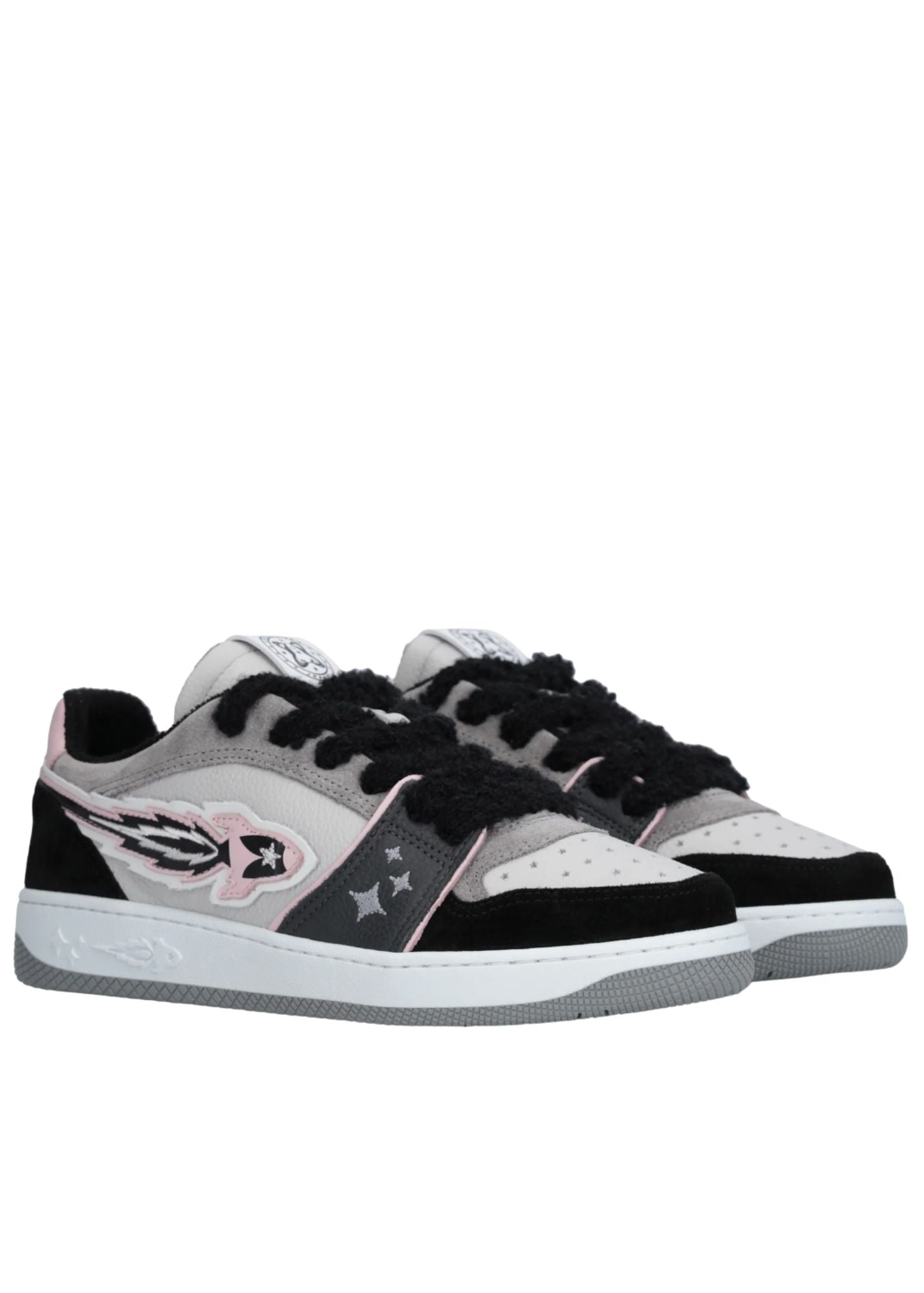 Ej Egg Rocket sneaker-Black And Pink