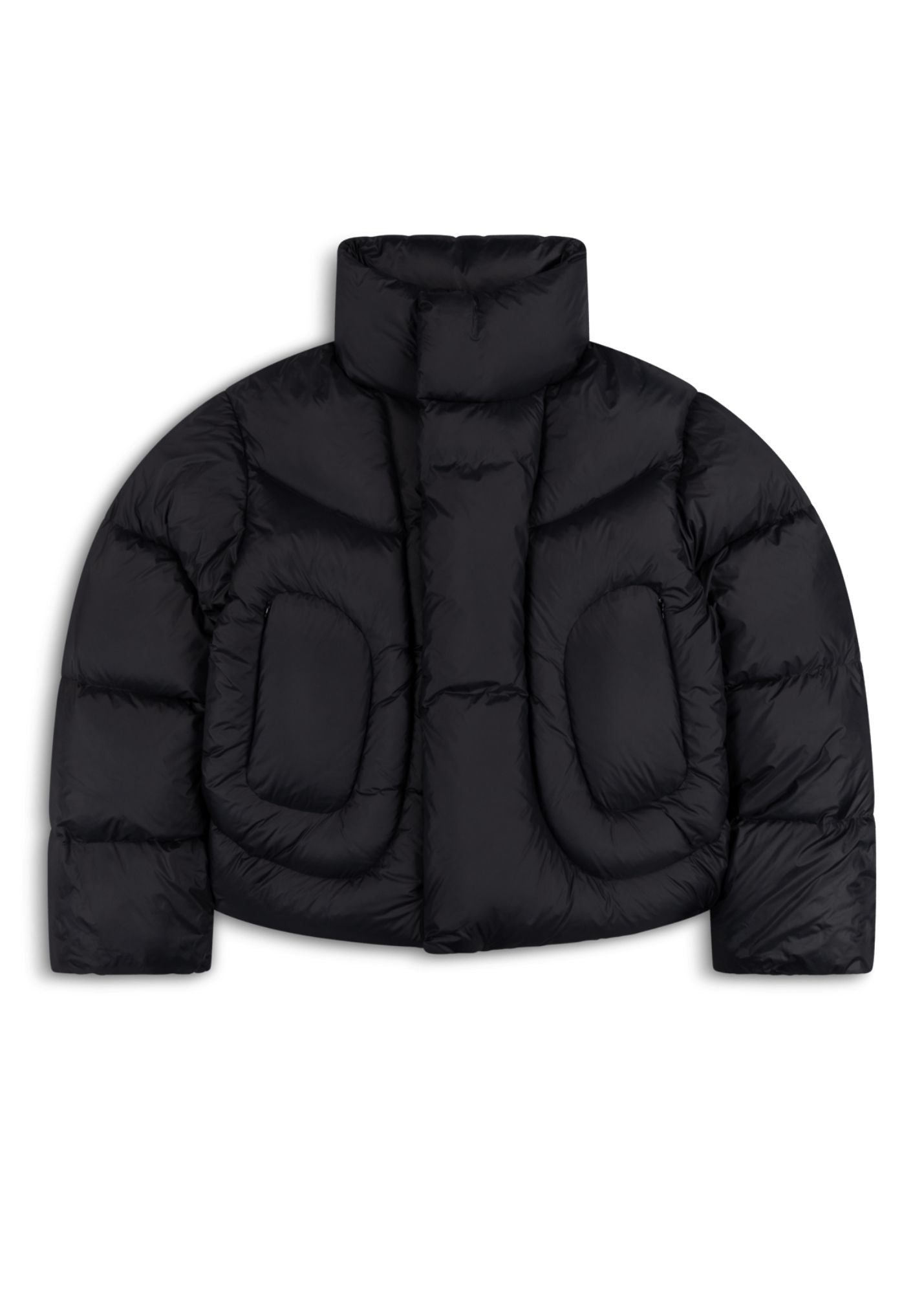 Puff Puff Jacket-Black