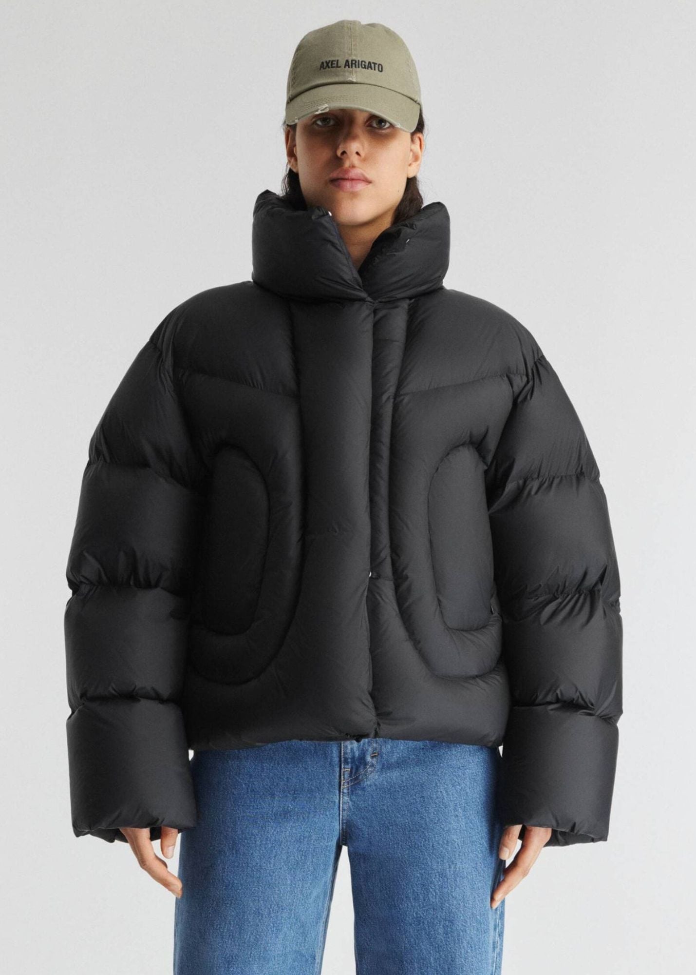 Puff Puff Jacket-Black