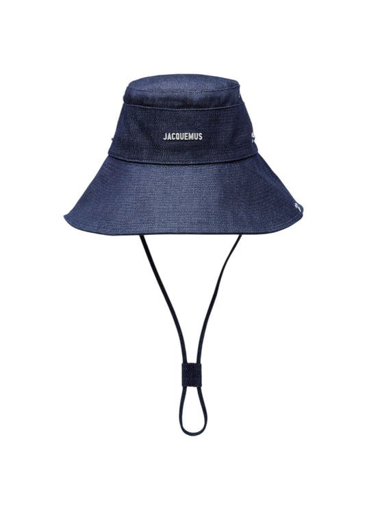The De-Nîmes Denim Bucket Hat-Blue