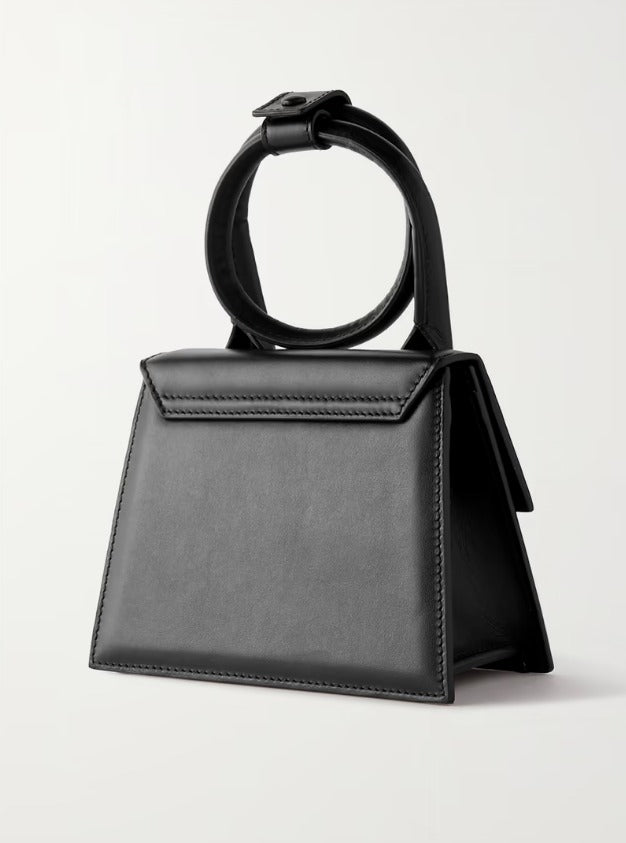 Le Chiquito Noeud leather shoulder bag