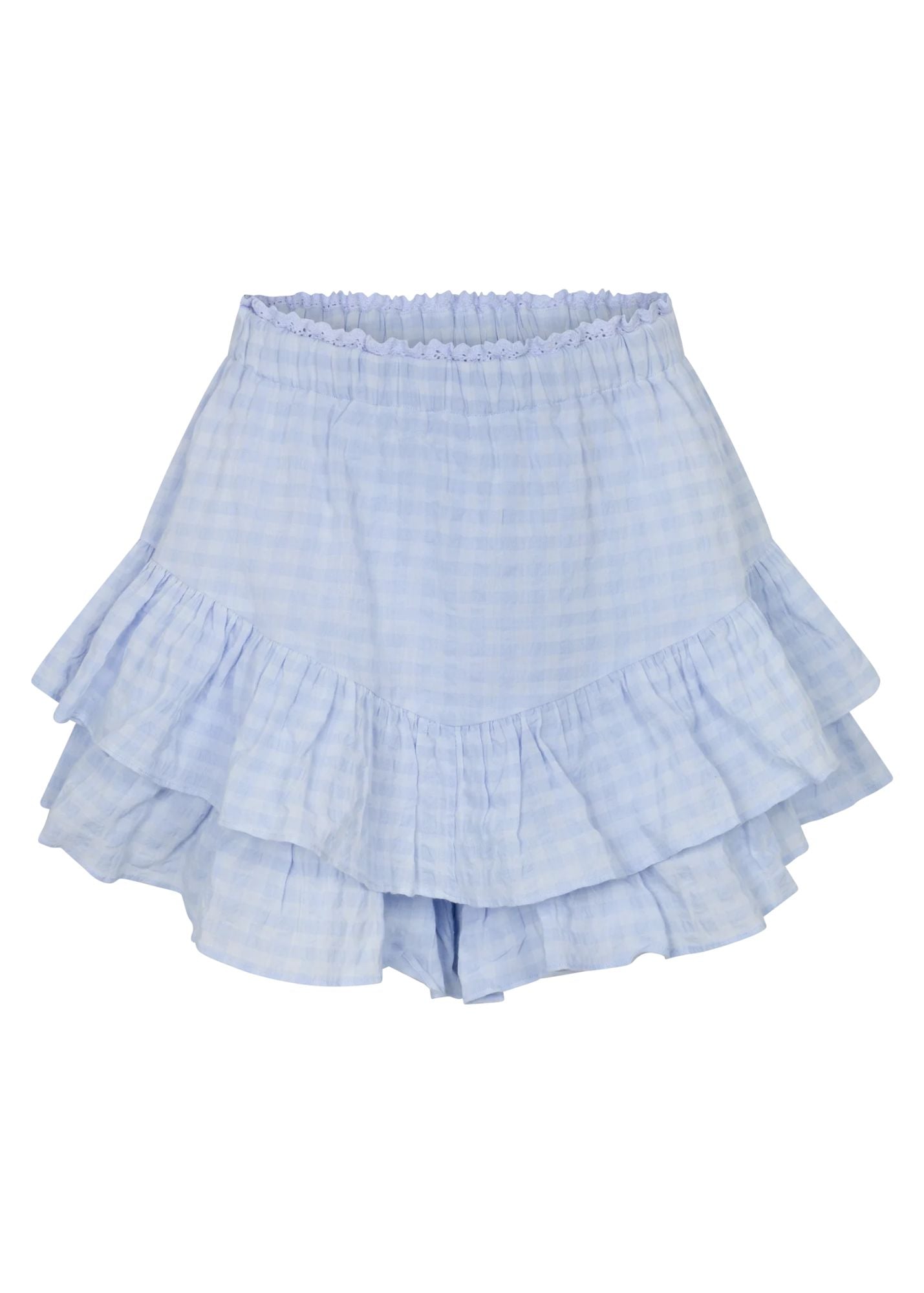 Cin Check Fae Frill Skirt