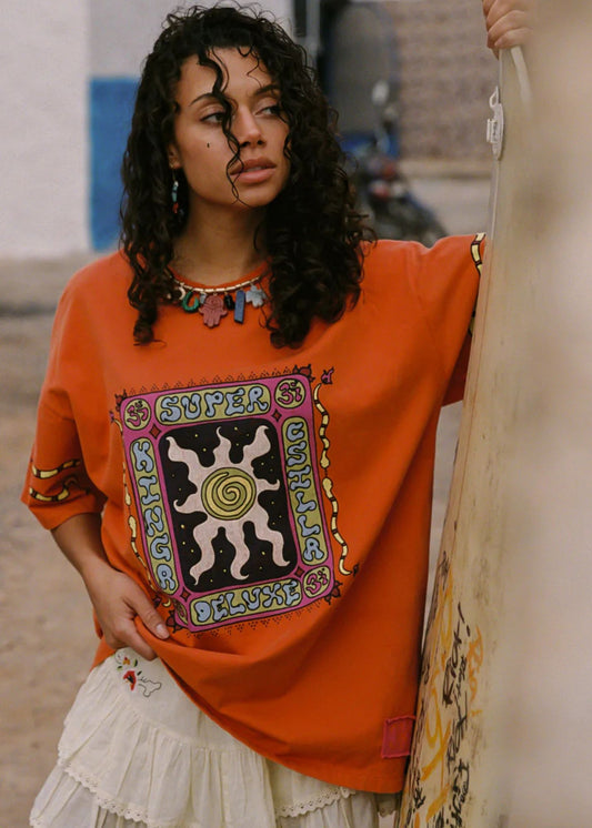 Super Deluxe T-Shirt-Orange
