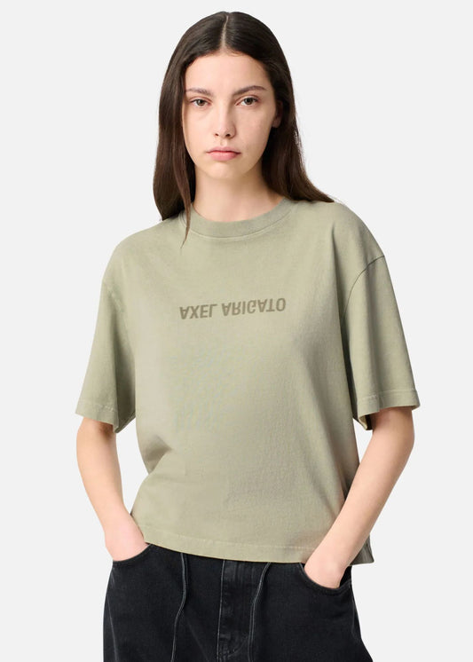 Distort T-Shirt-Dusty Green