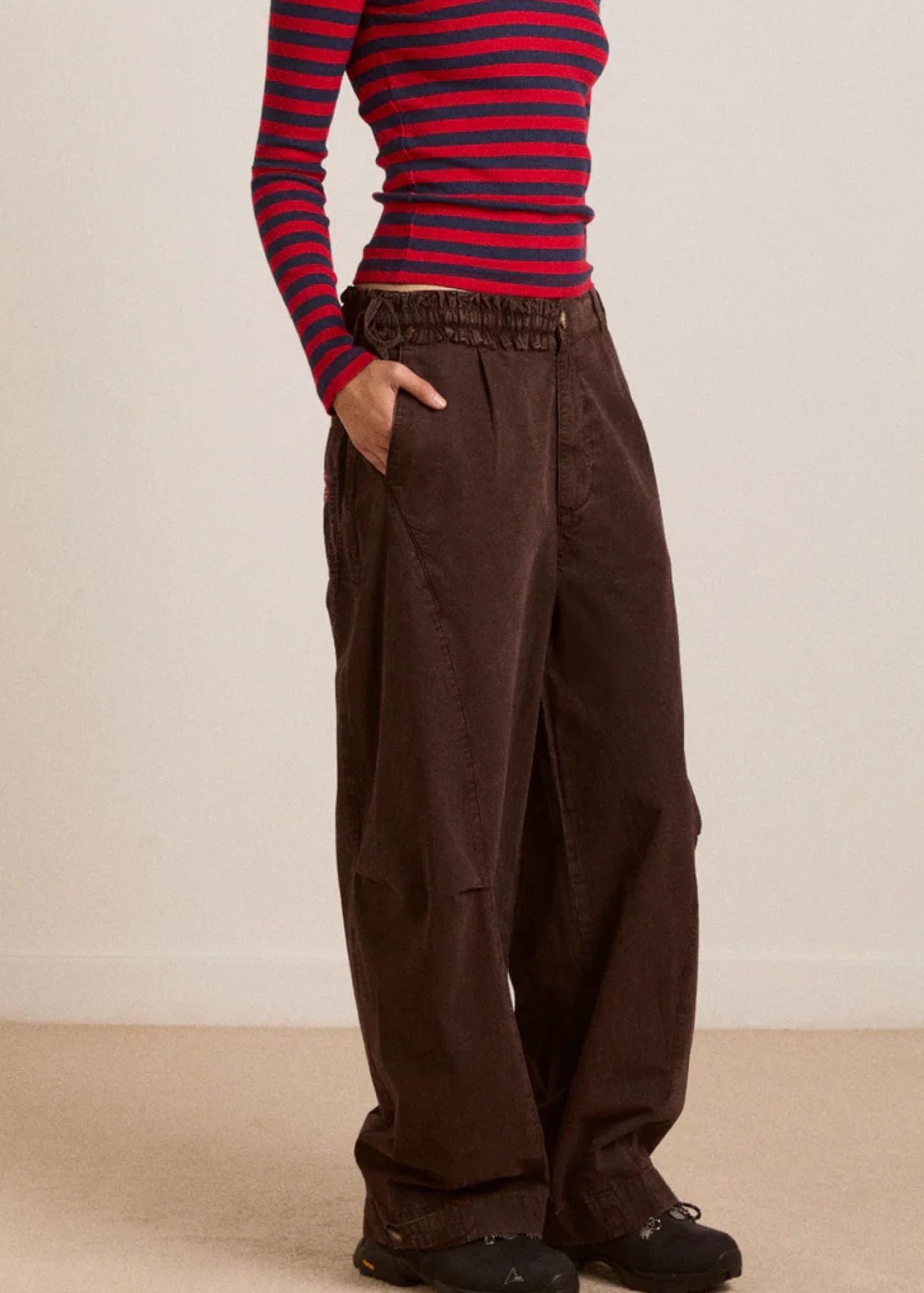 Liv Trouser-Coffee Bean