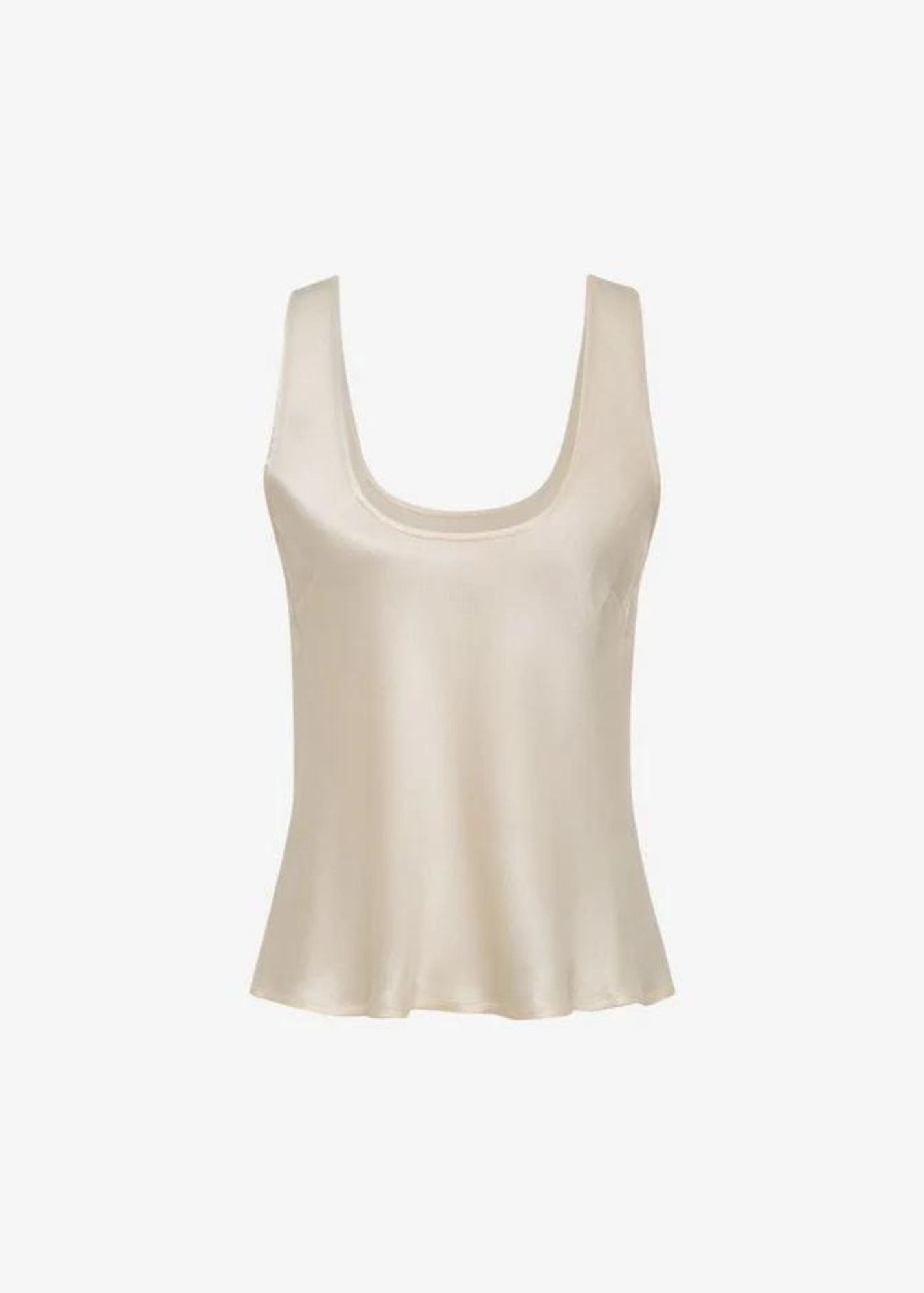 Market Tank Top-Ivory