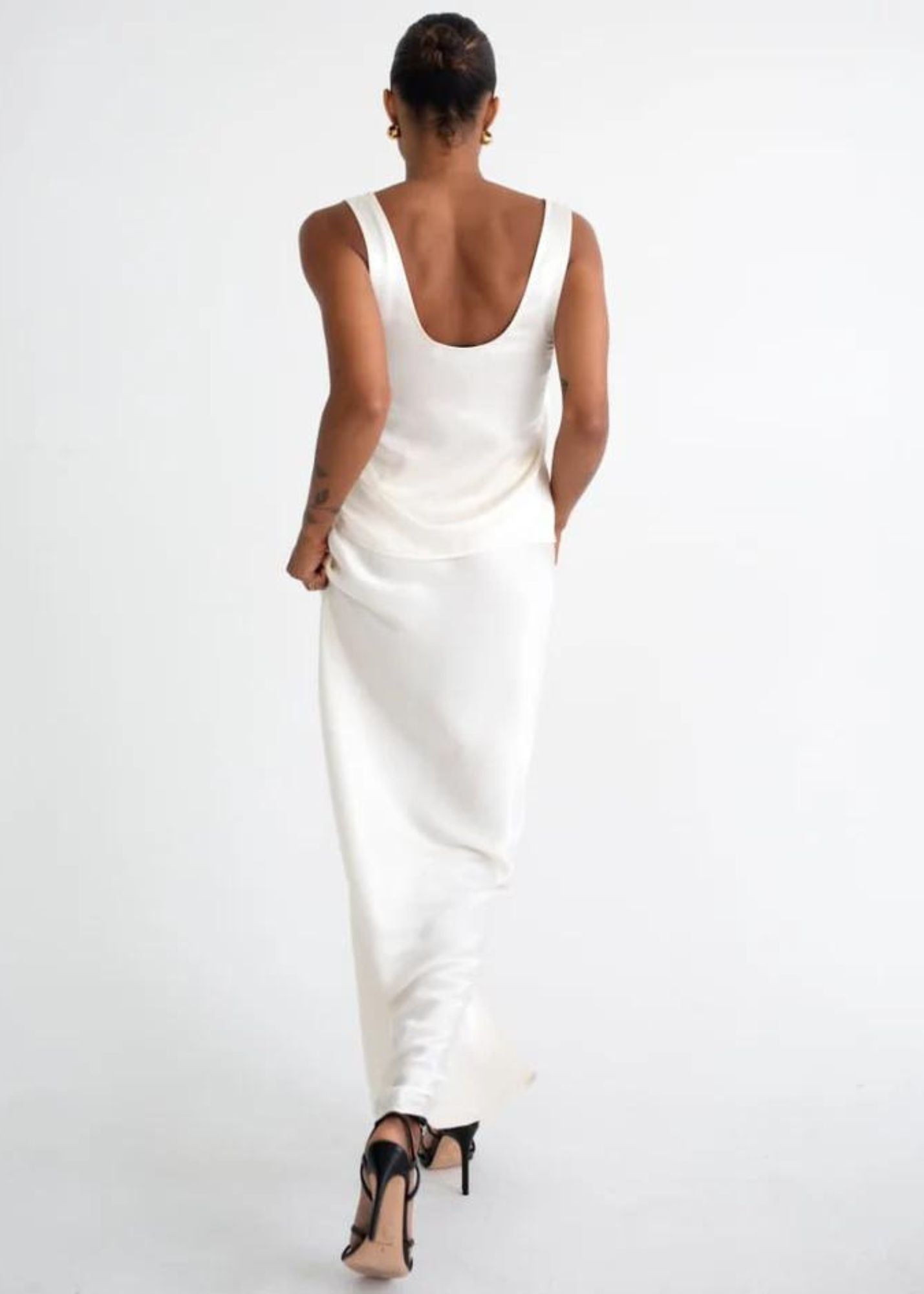 Market Tank Top-Ivory