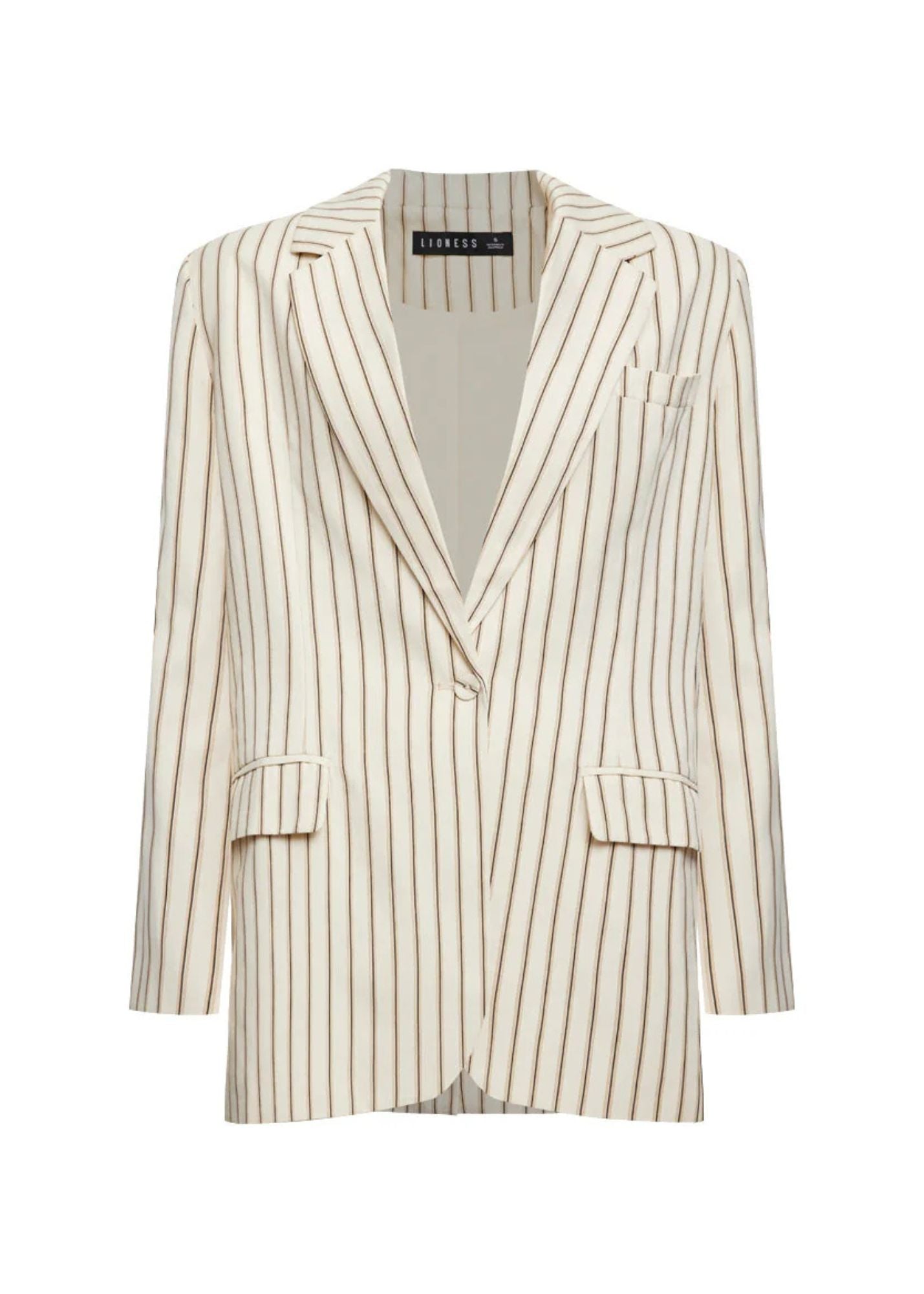 Les Deux Blazer-Cream Stripe