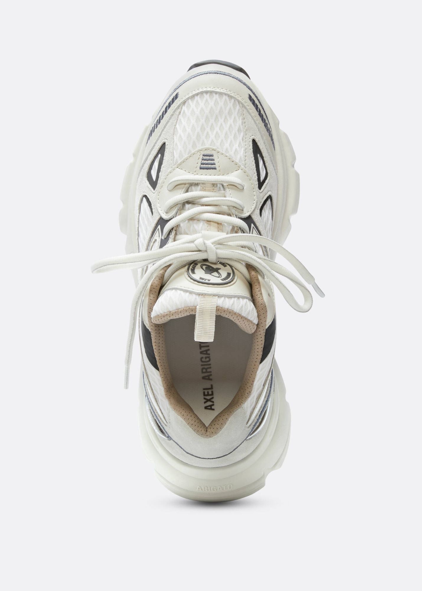 Marathon Runner-Beige/Dark Grey