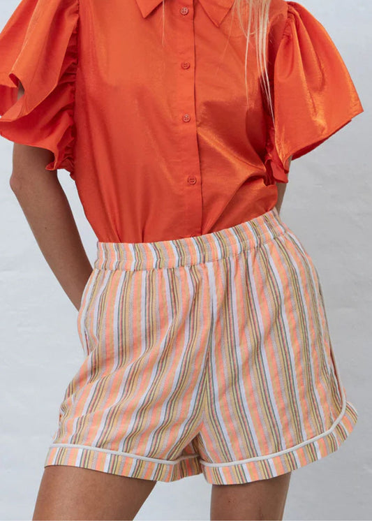 Pyjamas Shorts-Sunshine Orange