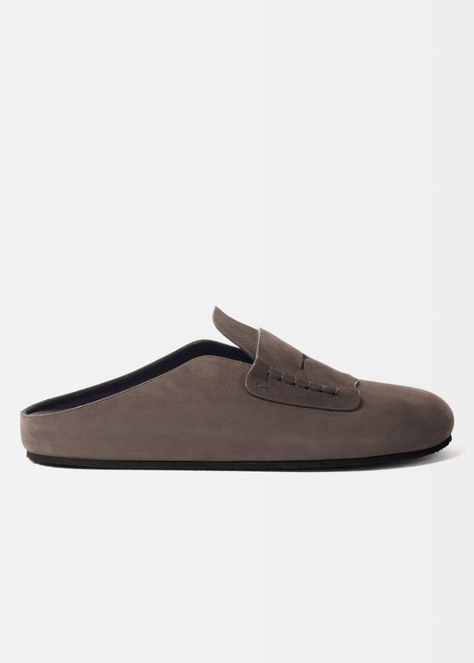 The Mocassins Mules-Brown