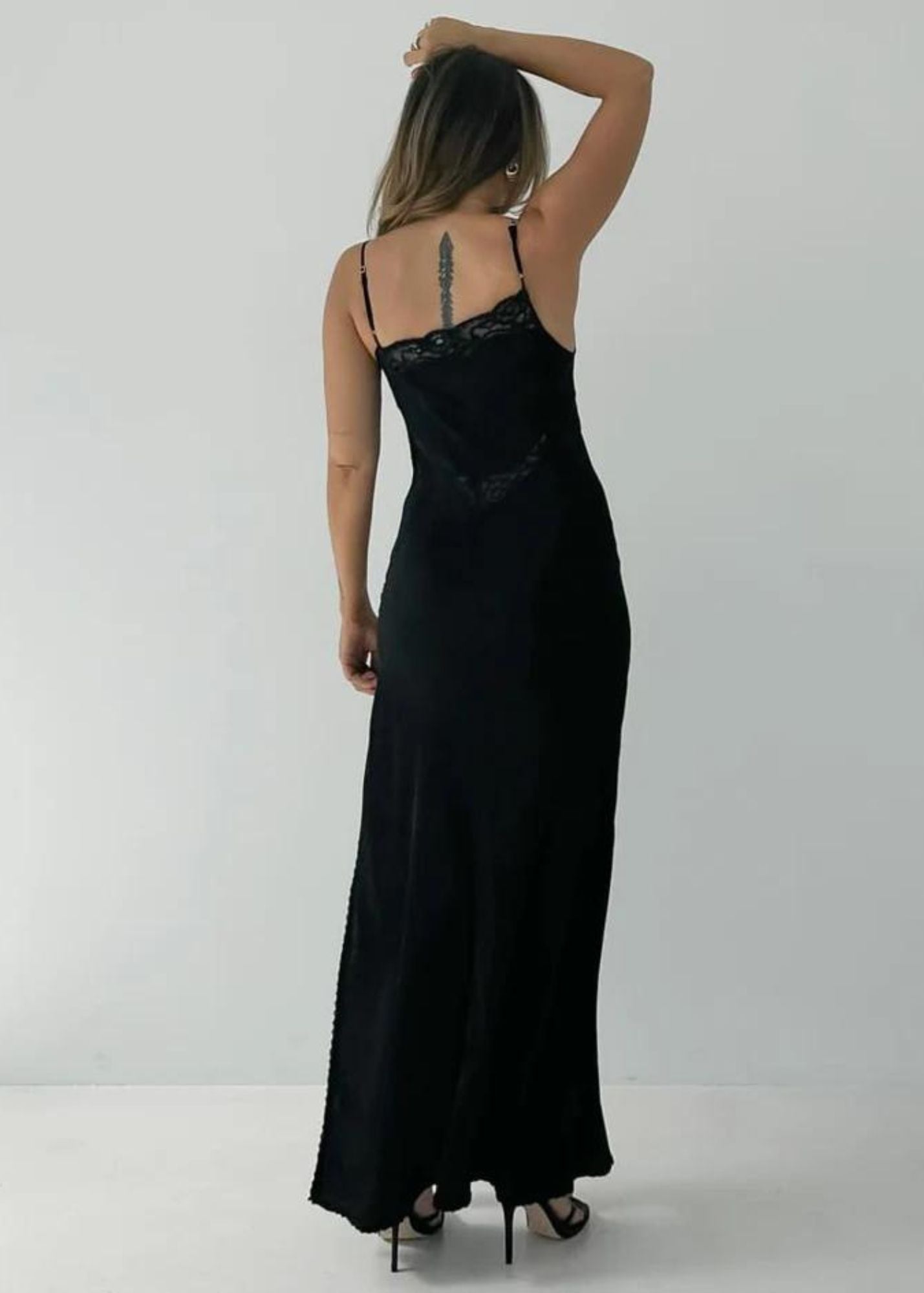 Tango Maxi Dress-Black