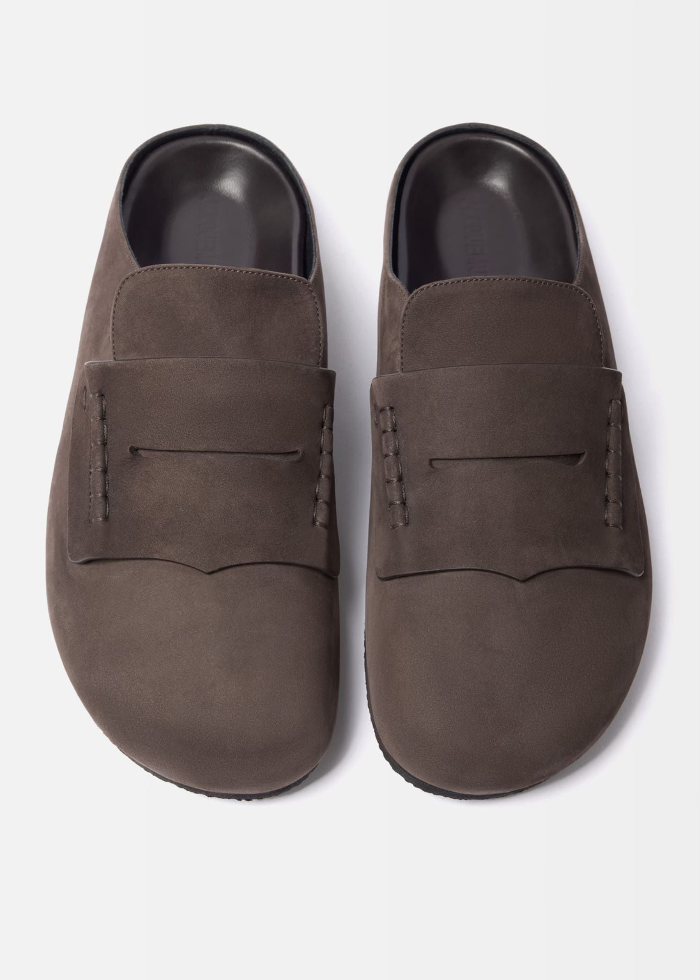 The Mocassins Mules-Brown