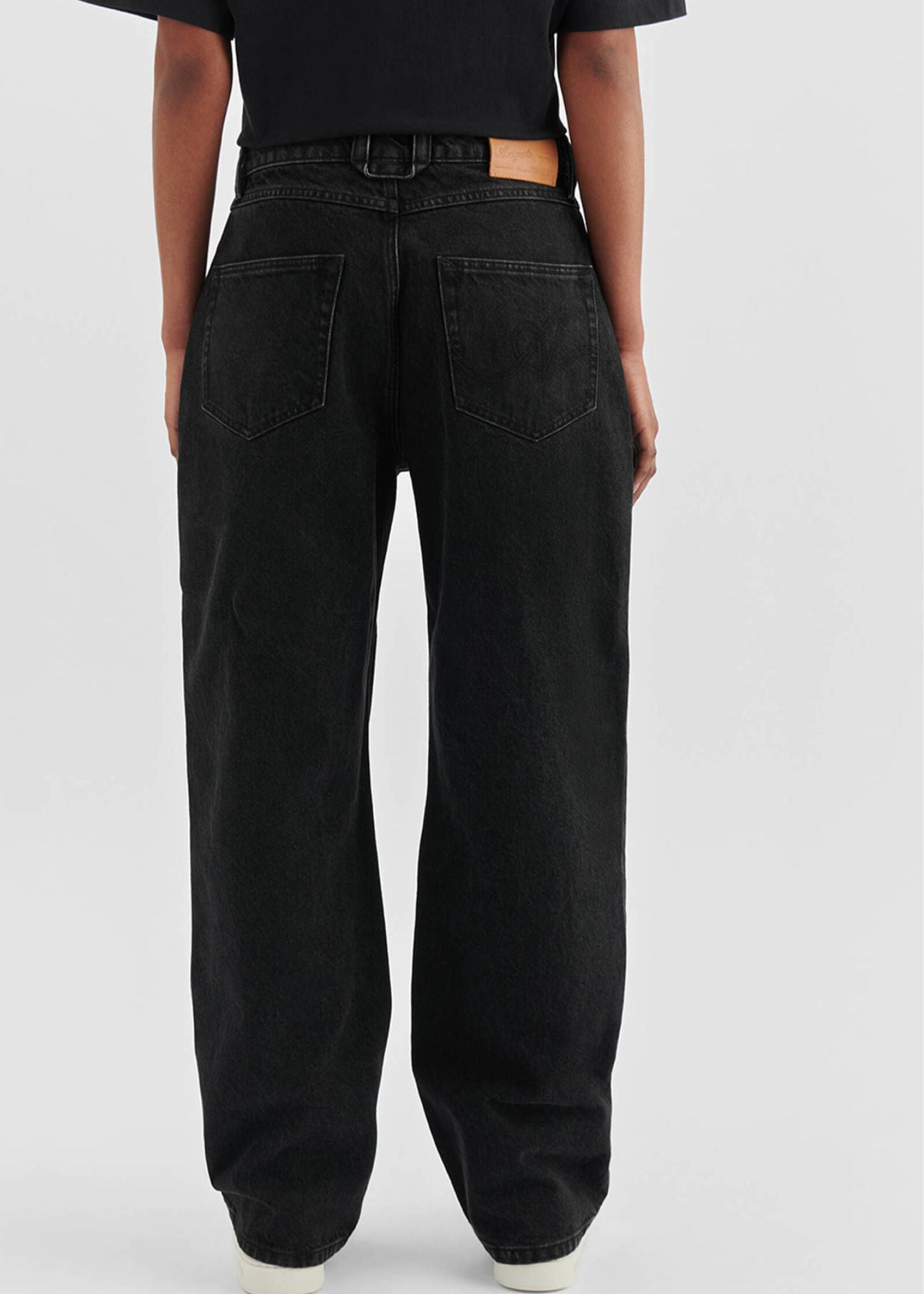 Sly Mid Rise Jeans-Black