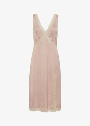 Lucy Midi Dress-Blush Heart