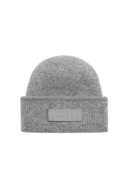 The Gros Grain Beanie-Grey - Pop Up Concepts