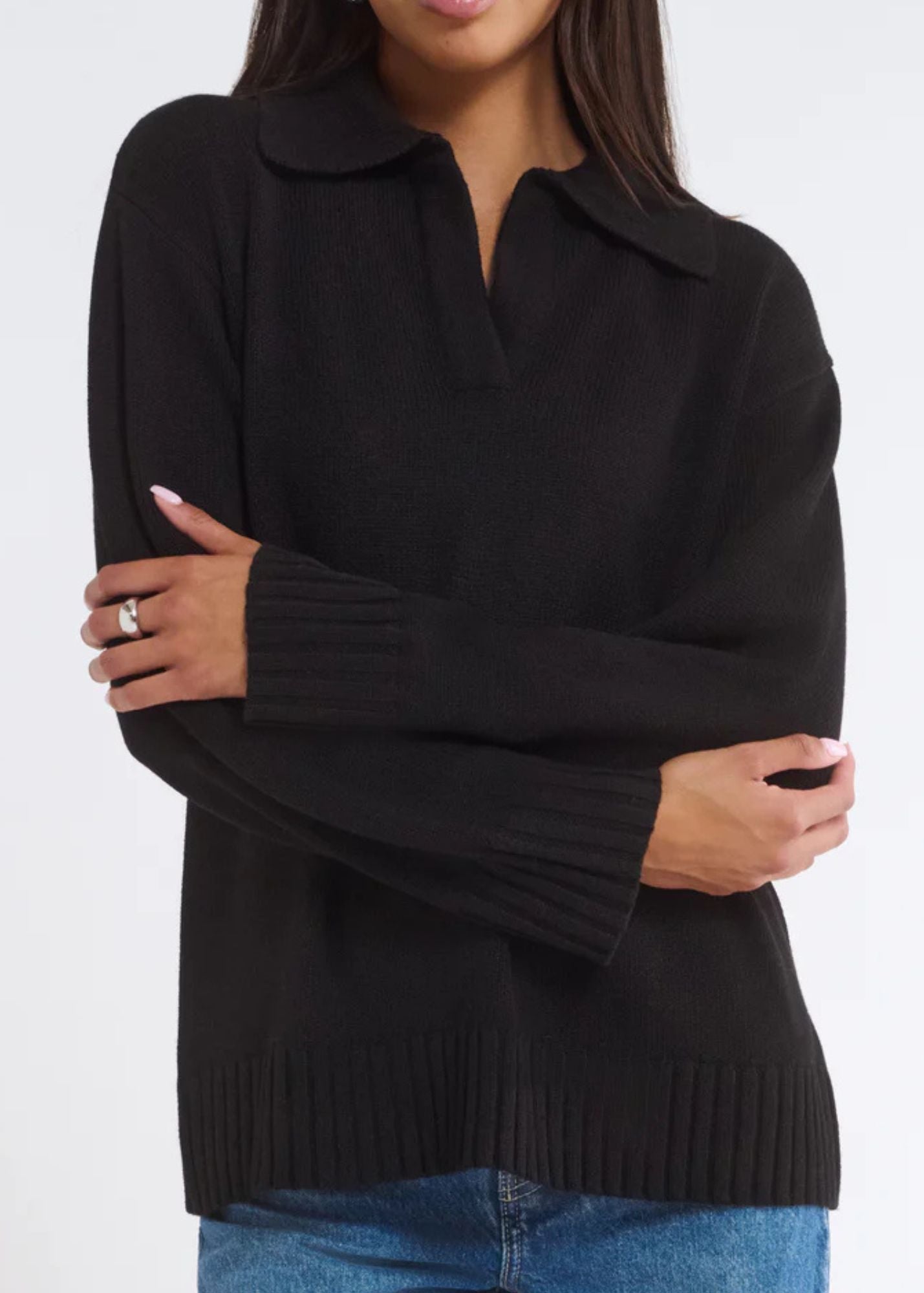 Delancey Sweater-Black