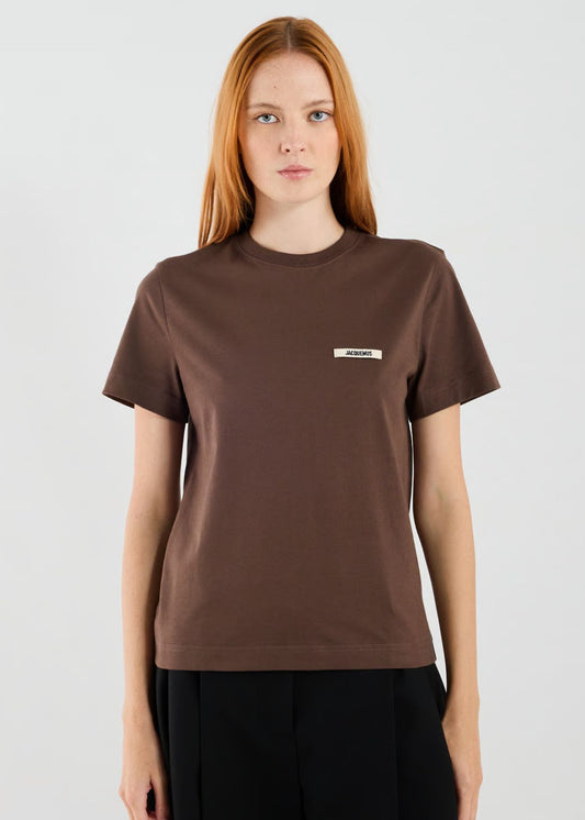 Gros Grain MC T-Shirt-Brown