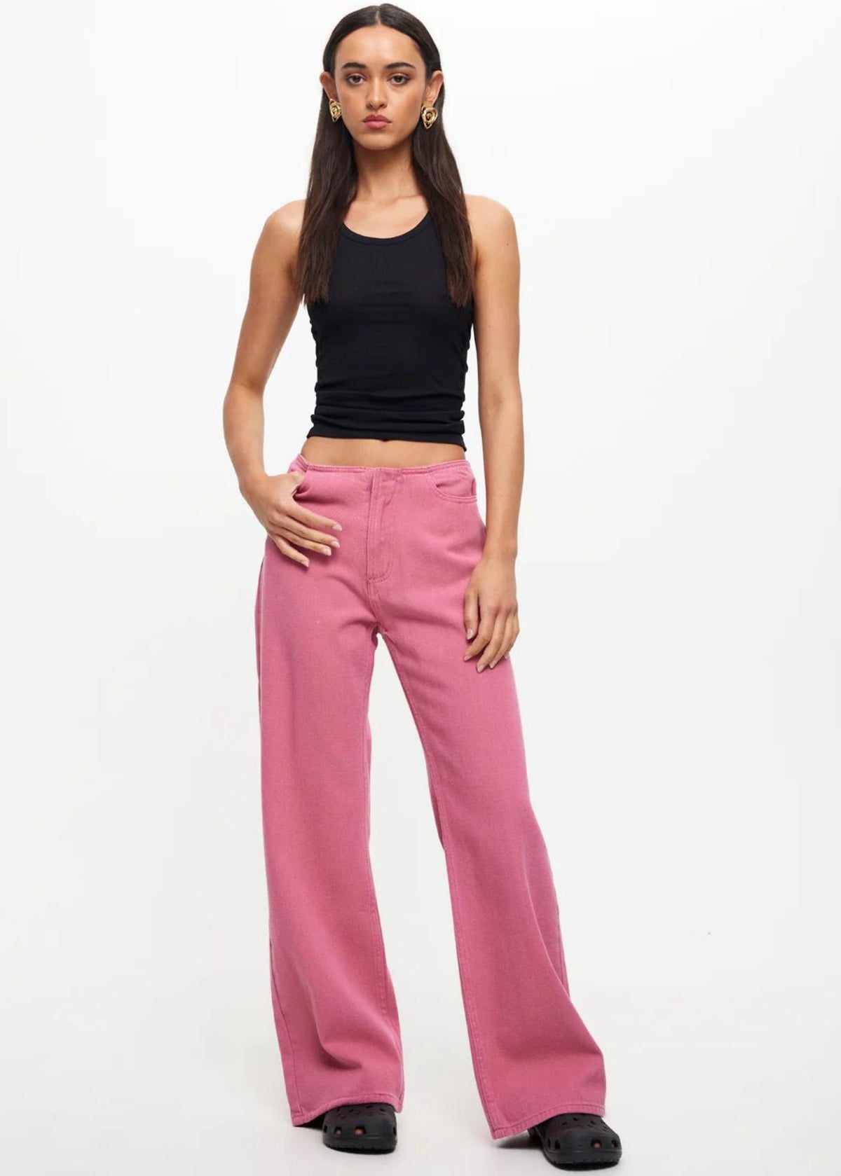 Practical Magic Hot Pink Jeans